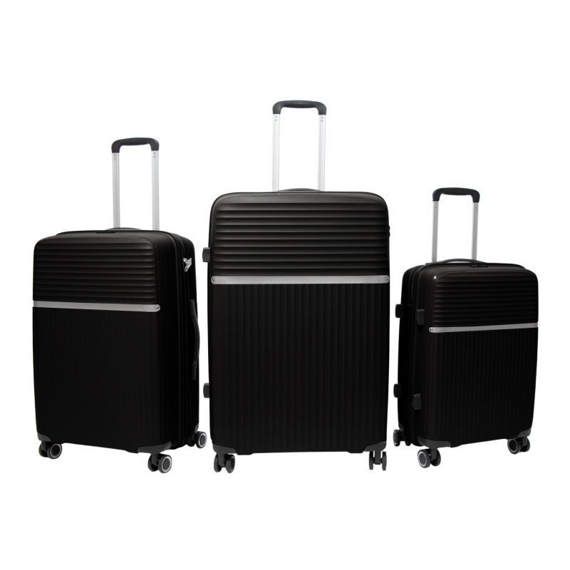Aga Travel Zestaw walizek podróżnych MR4679 Czarny