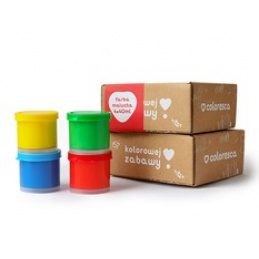 Farby Malucha 4 kolory 1+ COLORESCA uniwersalny