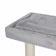 Aga Drapak dla kota 36x45x90 cm Szary