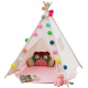 Namiot domek indiański dla dzieci Tipi Wigwam 135cm