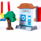 Aga4Kids KOLEJKA DREWNIANA DLA DZIECI DS5647