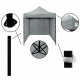 Aga Namiot handlowy PARTY 3x3m Szary