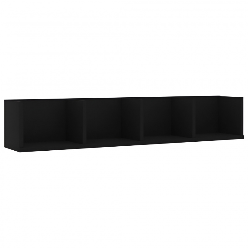 Linder Exclusiv Półka ścienna 79x15x16 cm Czarna