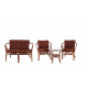 Aga Zestaw rattanowy BAHAMA Choco Brown