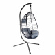 Aga Aga Fotel wiszący ORTA MR4259 Black - Grey MR4259 
