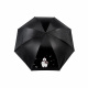 Aga PARASOL Z WZOREM 97 cm Czarny