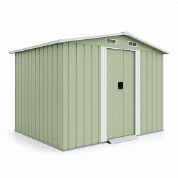 Aga Domek ogrodowy 236x174x190 cm Jasnozielony