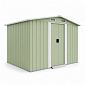 Aga Domek ogrodowy 236x174x190 cm Jasnozielony