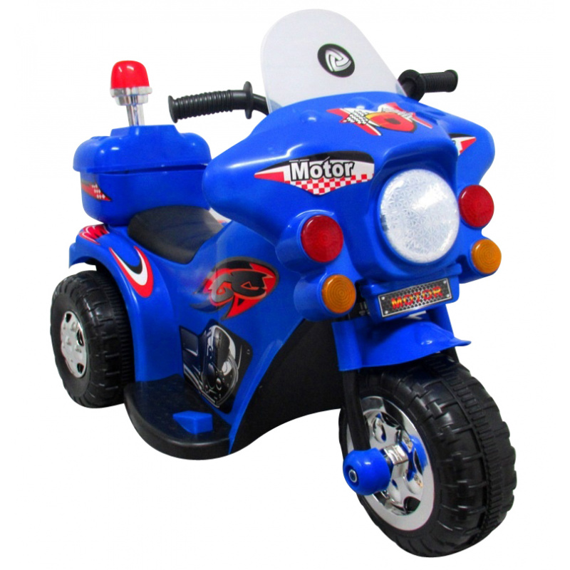 Motorek M7 niebieski, motorek na akumulator