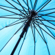 Aga PARASOL 105 cm Jasny niebieski