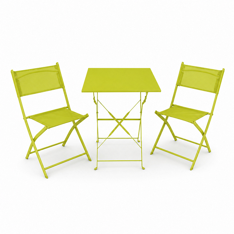 Linder Exclusiv Zestaw ogrodowy BISTRO SET Zielony