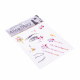Aga4Kids Samoprzylepne cyrkonie DS8113BF