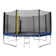 Linder Exclusiv Trampolina XXL 366 cm + siatka ochronna + drabinka + pokrowiec