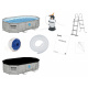 Bestway Basen stelaż 488x305x107 11w1 kamień 56946 uniwersalny