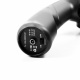 Aga Pistolet do masażu Masażer do ciała + Torba + Wymienne końcówki DS1607 Czerny