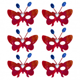 Aga4Kids Maski dziecięce DS942R 6 szt.