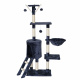 Aga Drapak dla kota 55x36x136 cm Ciemnoszary