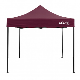 Aga Namiot handlowy bez bocznych ścianek 3×3 m Bordowy