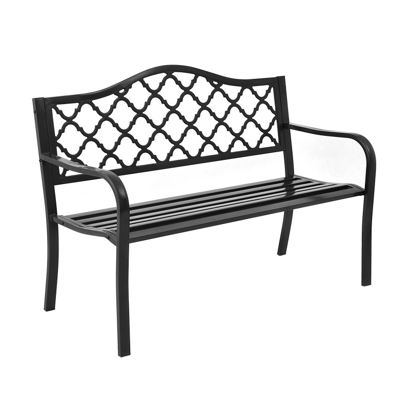 Aga ŁAWKA OGRODOWA ŁAWECZKA METALOWA PARKOWA MR2003 127x60x89 cm