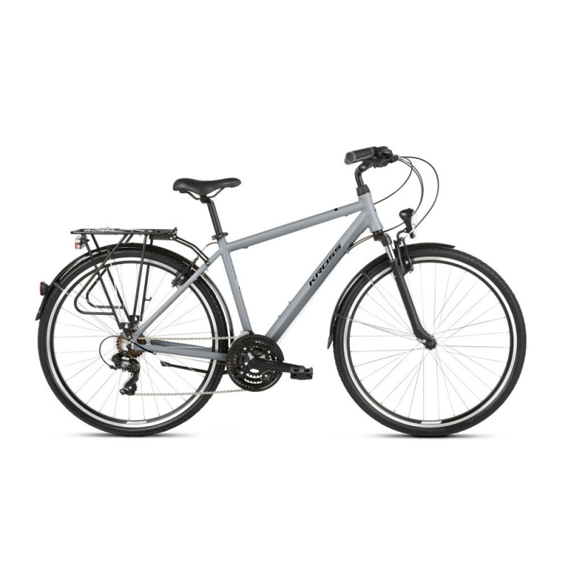 KROSS Rower męski Trans 1.0 L 28" Szary
