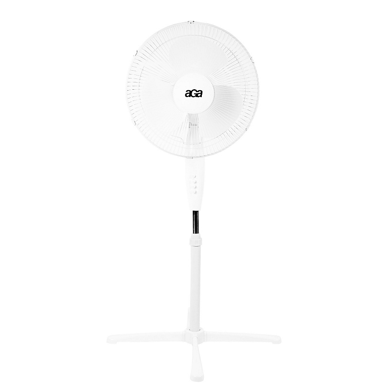 Aga Wentylator stojący 43 cm Biały 6DAZ380 - II. JAKOŚĆ