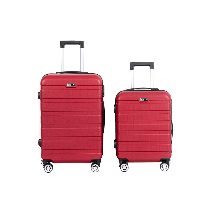 Aga Travel Zestaw walizek podróżnych MR4687 Czerwony