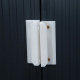 Aga Domek ogrodowy 213x130x185 cm Czarny