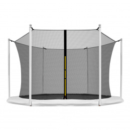 Aga siatka wewnętrzna 305 cm na 6 słupków Czarna