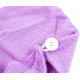 Ręcznik turban do włosów - mikrofibra mix kolor