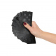 Karty do gry plastikowe czarne