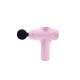 Aga Pistolet do masażu Mini Masażer do ciała + Wymienne końcówki DS1608 Różowy
