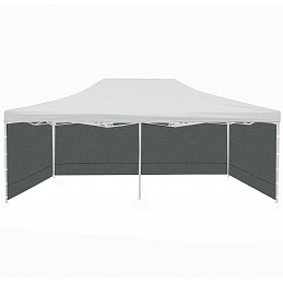 Aga Ścianka boczna do stoiska handlowego 3x6m Szara