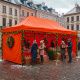 Aga Namiot handlowy PARTY 3x6m Pomarańczowy