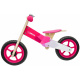Bobo-San Drewniany Rowerek biegowy różowy
