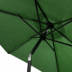 Aga PARASOL OGRODOWY 2,5m 250m REGULACJA POCHYLENIA 250 cm Ciemny zielony