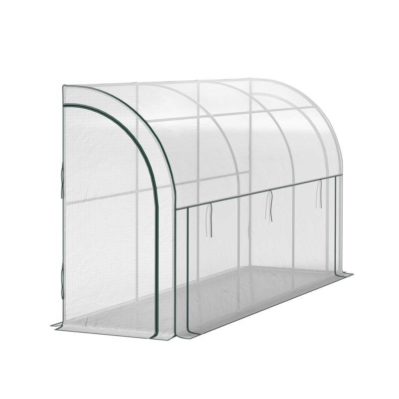 Aga Szklarnia ogrodowa ścienna 300x80x157 cm