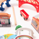 Aga4Kids Drewniany tor kolejowy 30 części DS5646
