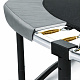 Aga SPORT EXCLUSIVE Trampolina 250 cm Szara + siatka zabezpieczająca + drabinka
