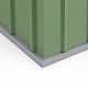 Aga Domek ogrodowy 236x174x190 cm Jasnozielony