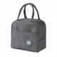 Torba termiczna izolacyjna śniadanie lunch szara