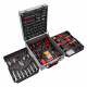 DUŻY ZESTAW NARZĘDZI KLUCZE ŚRUBOKRĘTY BITY 950 elementów WALIZKA