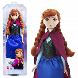 Frozen Anna w niebiesko-czarnej sukience HLW49