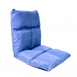 Aga Fotel siedzisko na podłogę 52x55x55 cm Niebieski