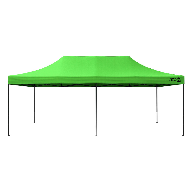 Aga Namiot handlowy bez bocznych ścianek 3×6 m  Zielony