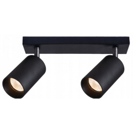 Stropní bodové svítidlo LED VIKI-L 2x GU10 černé