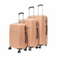 Aga Travel Zestaw walizek podróżnych MR4679 Beżowy