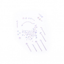 Aga4Kids Samoprzylepne cyrkonie DS8113BM