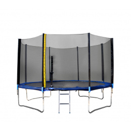 Linder Exclusiv Trampolina XXL 366 cm + siatka ochronna + drabinka + pokrowiec