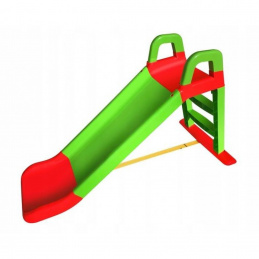 Aga4Kids Ślizgawka z uchwytem 140 cm zielono-czerwona
