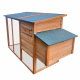 Aga KURNIK Z WYBIEGIEM DREWNIANY DLA 4-6 KUR 198x75x103 cm